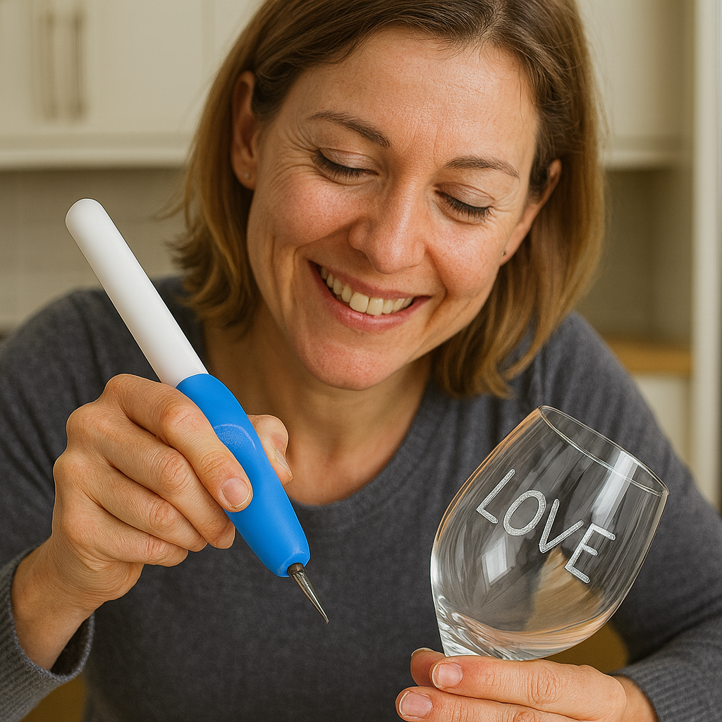 Lápiz Grabador Eléctrico — Personaliza y Protege Tus Objetos en Minutos