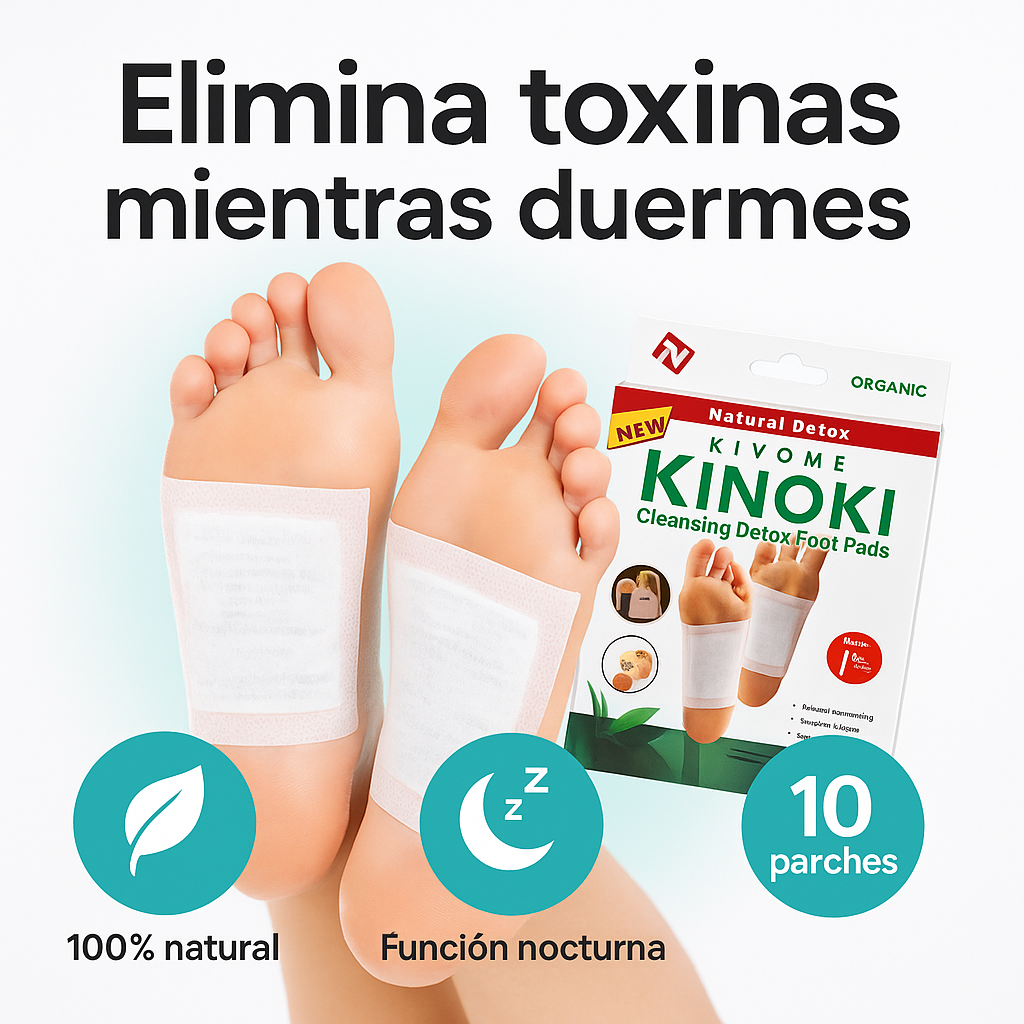 Parches Desintoxicantes Kinoki™ - Pack de 10 /50 /100 Unidades