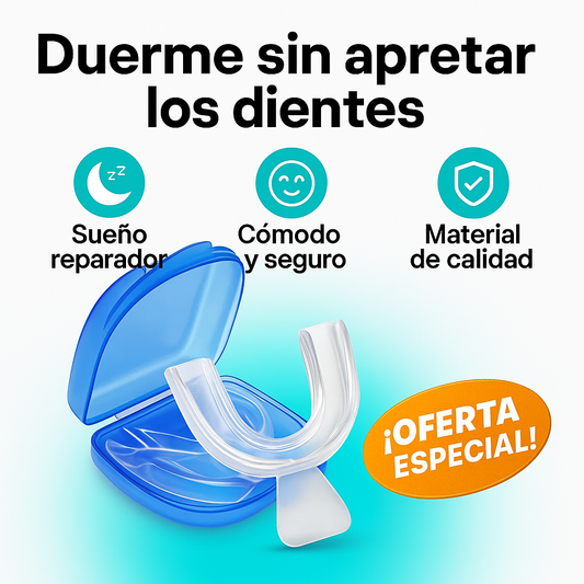 Protector Bucal Noches Tranquilas — Sueño Reparador Sin Ronquidos 💤