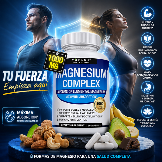 Magnesium Complex - complejo de magnesio de alta absorción
